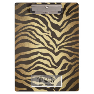 Pranchetas Zebra - Impressão Pele Animal Pele Moderna Pele