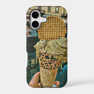Praspersas de sorvete de chocolate