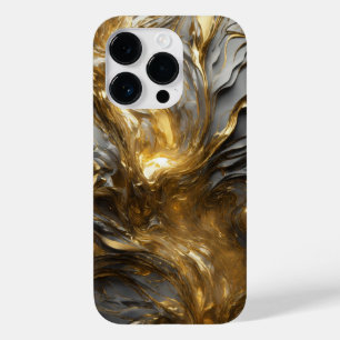 Prata de titânio e Impressão de aço Dourado e inox