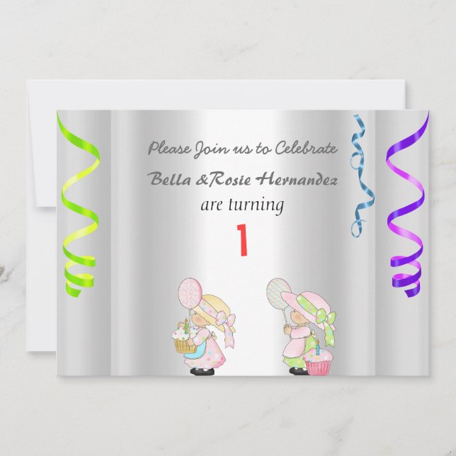 Prata do Partido de Anúncio do primeiro aniversari (Frente)