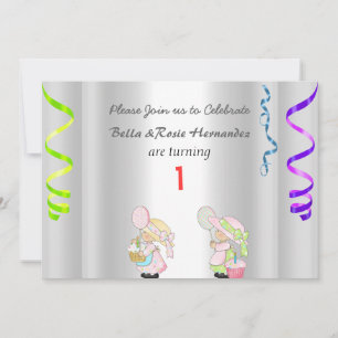 Prata do Partido de Anúncio do primeiro aniversari