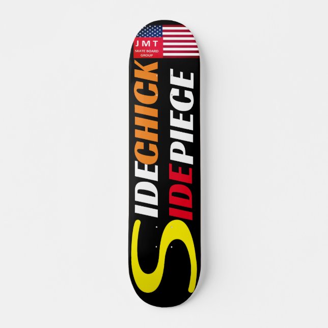 PRATA LATERAL PEÇA LATERAL  7 3/4" Deck de Skate (Frente)