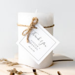 Prata Minimalista Obrigado A Favorecer Etiquetas<br><div class="desc">Esse obrigado de prata minimalista que você favorece são perfeitos para um casamento simples. A design romântica moderna apresenta cinzas clássicas de prata e tipografia branca, pareadas com uma caligrafia rustica, mas elegante, com estilo antigo, com letra de mão. Personalizável em qualquer cor. Mantenha o design simples e elegante, como...</div>