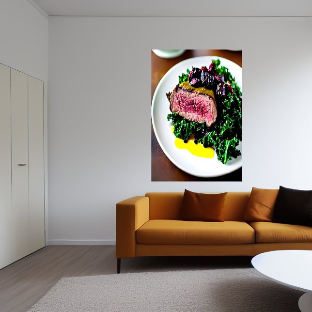 Prato de lombo-de-leite | AI Art Poster (Criador carregado)