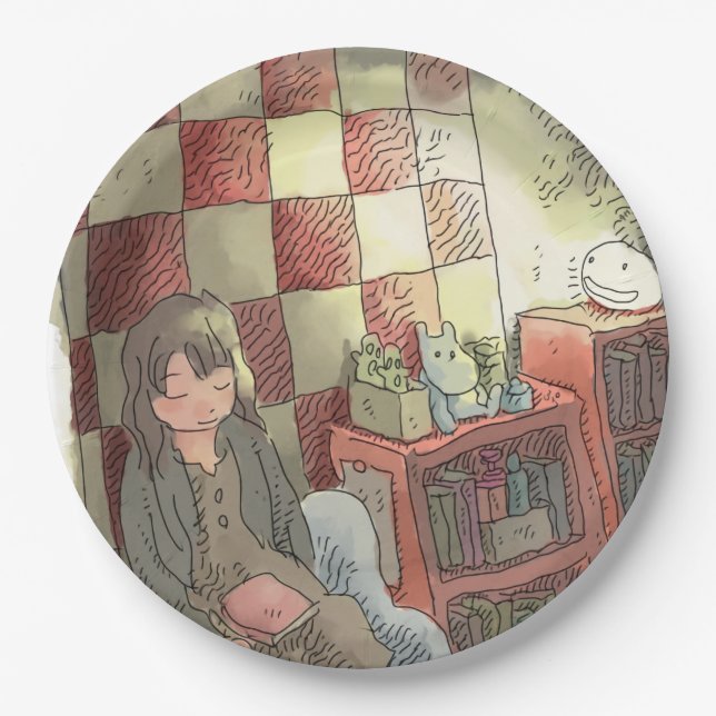 PRATO DE PAPEL さやしにじ (Frente)