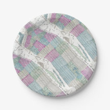 1870 Central Park da Nova Iorque do mapa