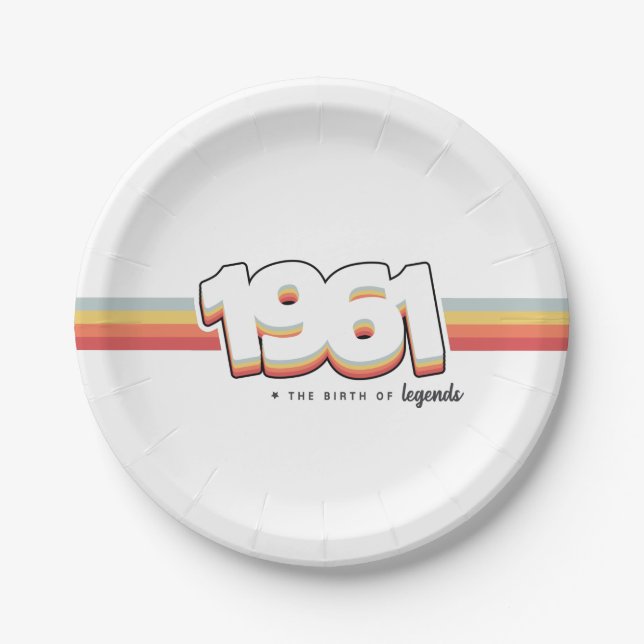 Prato De Papel 1961 The birth of legends (Frente)