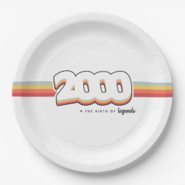 Prato De Papel 2000 Nascimento de lendas