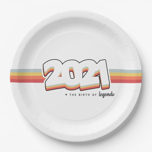 Prato De Papel 2021 Nascimento de lendas (Frente)