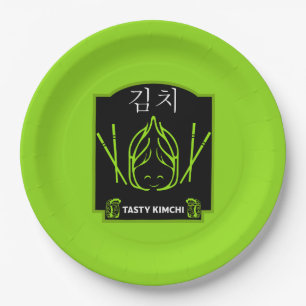 Prato De Papel 22 de novembro - Dia Internacional de Kimchi