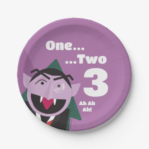 Prato De Papel 3ª Festa de aniversário da Rua Sésamo