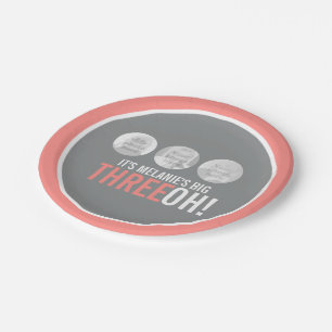 Prato De Papel 30 cinza Coral. três anos de fotografia