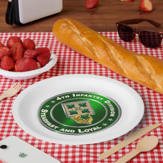 Prato De Papel 4ª Divisão de Infantaria (Piquenique)