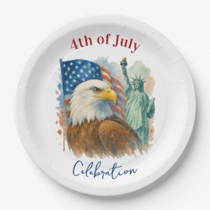 Prato De Papel 4º De Julho, Povo Patriótico Eagle