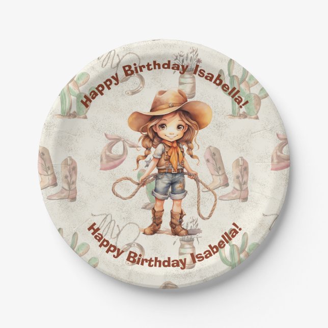 Prato De Papel 5 de Aniversário de Bash (Frente)