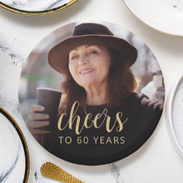 Prato De Papel 60ª Festa de aniversário de torcida por fotos