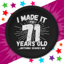 71 Anos Sarcástico Meme Engraçado 71 ruas Aniversá