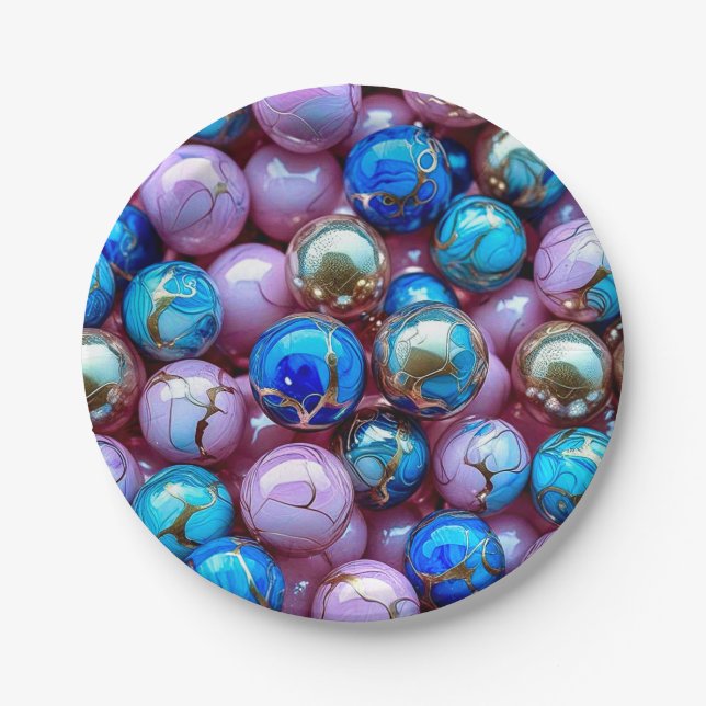 Prato De Papel 7" Round Paper Plate (Frente)