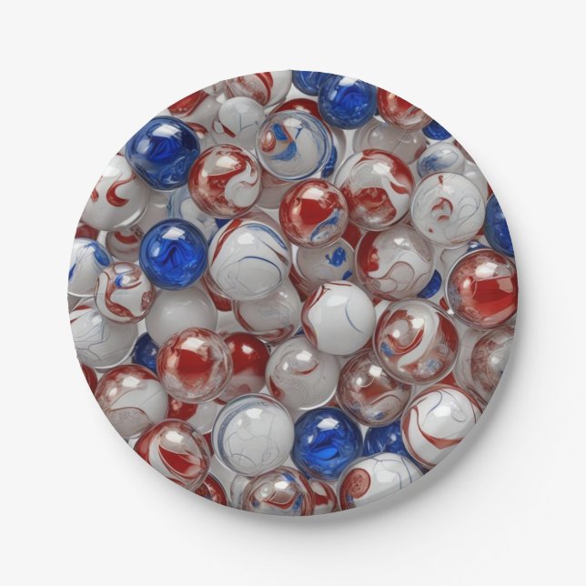 Prato De Papel 7" Round Paper Plate (Frente)