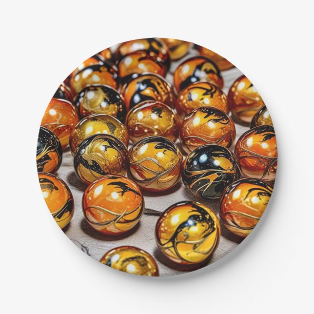 Prato De Papel 7" Round Paper Plate (Frente)