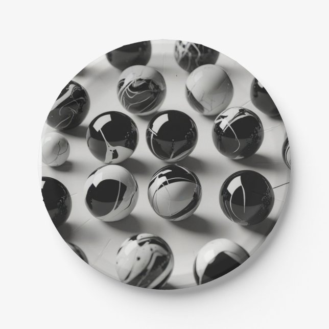 Prato De Papel 7" Round Paper Plate (Frente)