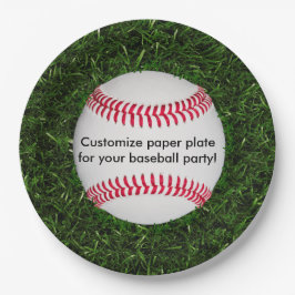 Prato De Papel 9" placas de papel