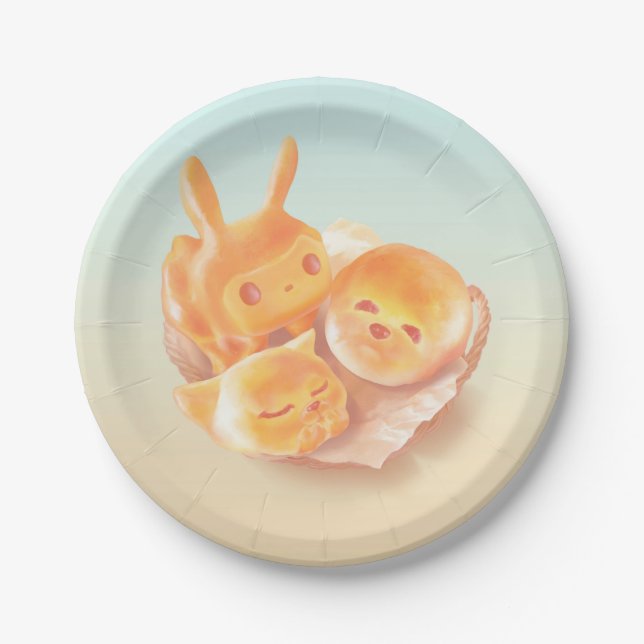 Prato De Papel A alma do pão (Frente)