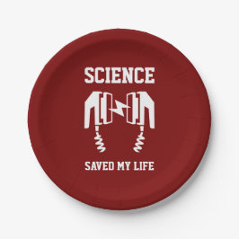 Prato De Papel A ciência salvou minha vida