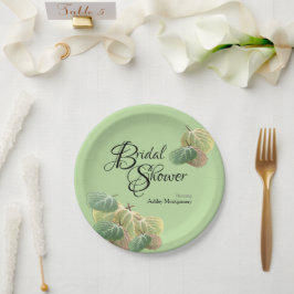 Prato De Papel A Cobra Rústica Do Chá de panela Cai A Aspen Deixa