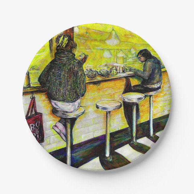 Prato De Papel A Day Off from Crazy (Frente)