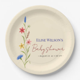 Prato De Papel A flor doce está a caminho