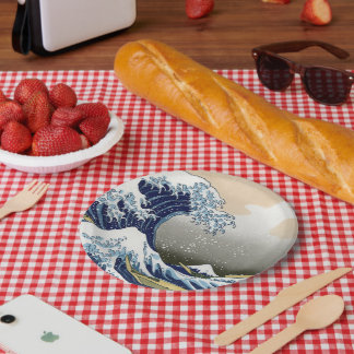 Prato De Papel A Onda de Excelente de Kanagawa