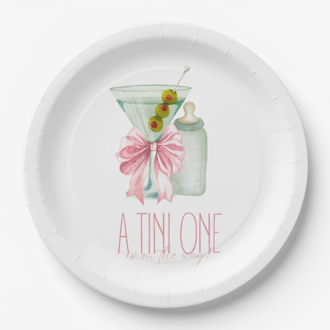 Prato De Papel A Tini One Girl (Frente)