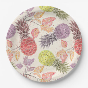 Prato De Papel Abacaxi, casal doce, fruta