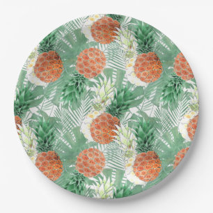 Prato De Papel Abacaxi, casal doce, fruta