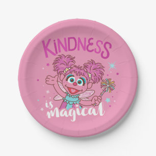 Prato De Papel Abby Cadabby - A bondade é mágica
