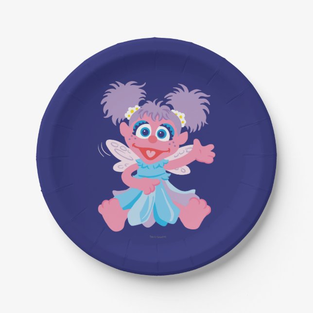 Prato De Papel Abby Cadabby Fairy (Frente)