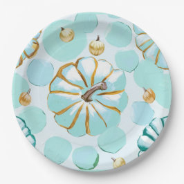 Prato De Papel Abóbora