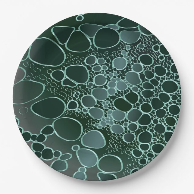 Prato De Papel Abstrato digital work 9 (Frente)