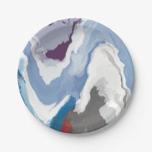 Abstrato Pastel Paint Mountain Edition