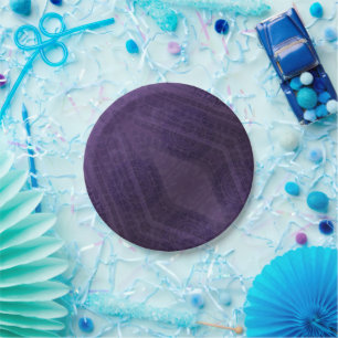 Prato De Papel Aceitação   Medalha Violeta