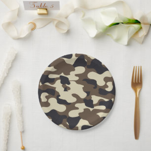 Prato De Papel Acessórios para camuflagem