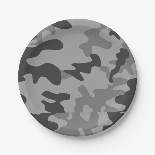 Prato De Papel Acessórios para Cinzas de camuflagem (Frente)