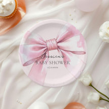 Adesivos de Bebê Menina com Laço Rosa