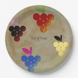 Prato De Papel Adonis Deus do Vinho