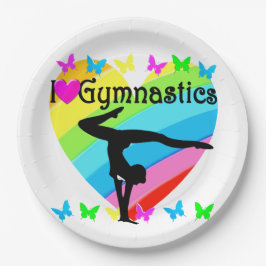 PRATO DE PAPEL ADORO GINÁSTICA DESIGN