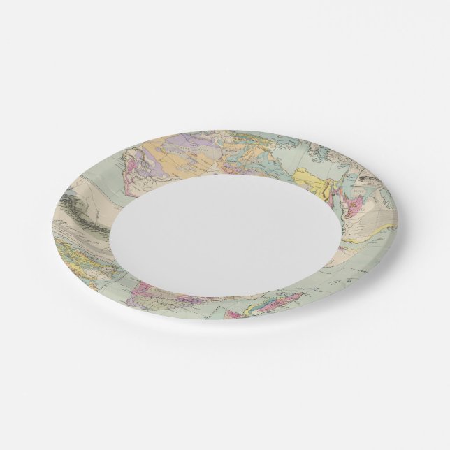 Prato De Papel Afrika - Mapa Atlas da África (Inclinado)