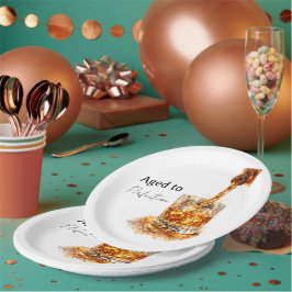 Prato De Papel Aged To Perfection Men’s Birthday Party