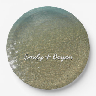 Prato De Papel Água na fotografia da Abstrato Nature Beach I