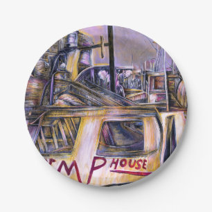 Prato De Papel Água.nascer Mistério Carne, Israel